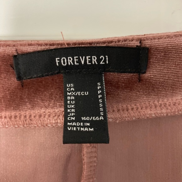 🌺HOST PICK🌺Forever 21 Mauve Velour High-Low Skirt (BNWT) - Picture 11 of 13